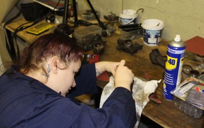 I’d love to be able to go into mechanics.