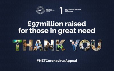 NET’s Coronavirus Appeal raised almost £100million.