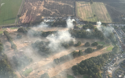 Heart of England Supports with West Midlands Wildfires
