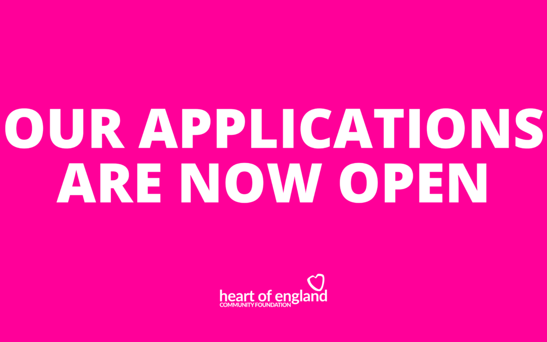 Grants Re-Opened